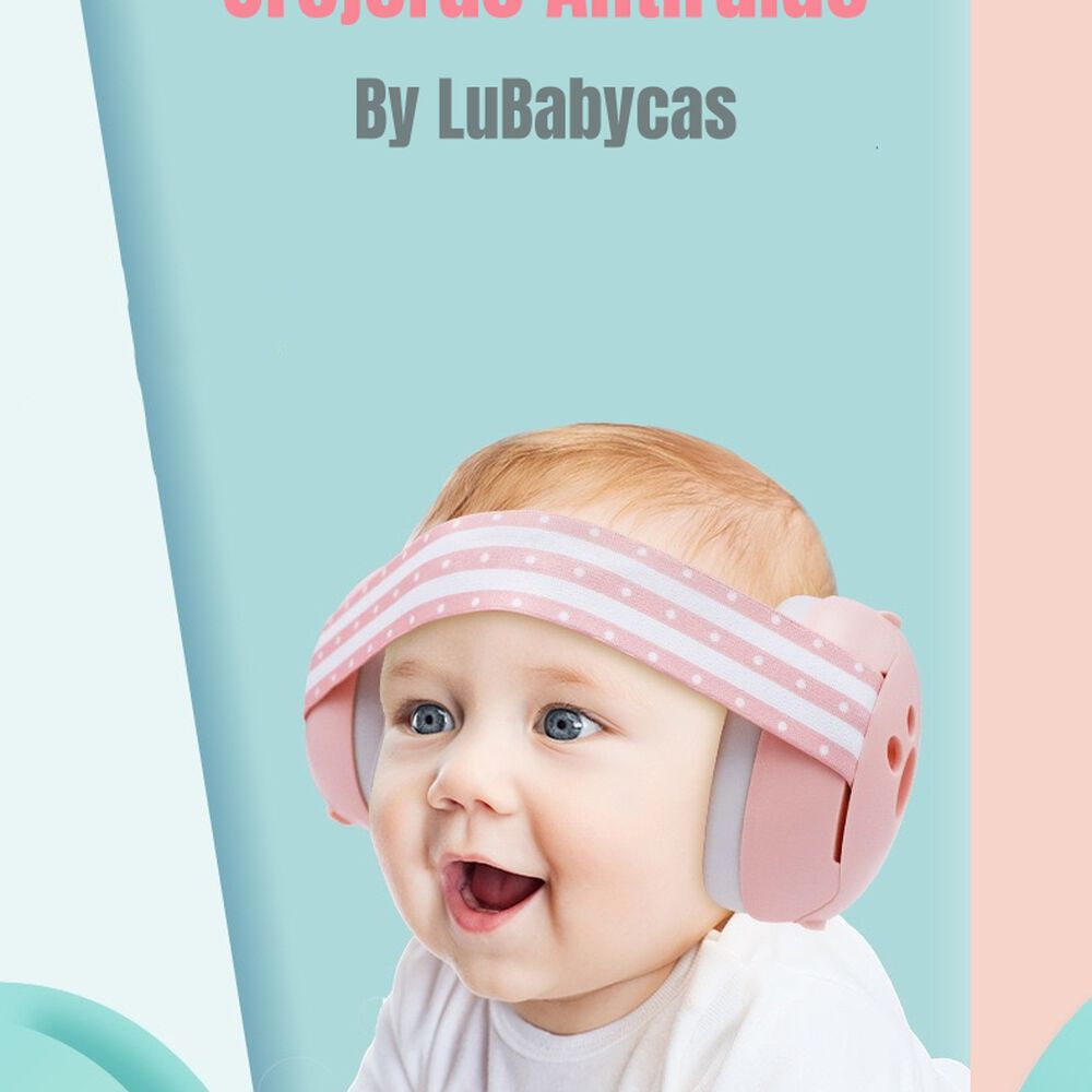 Orejeras Antiruido Auriculares Protectores Bebés Rosado image number 1.0