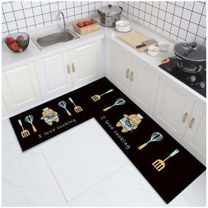 Pack De 02 Alfombra Para Cocina Con Antideslizantes Md07