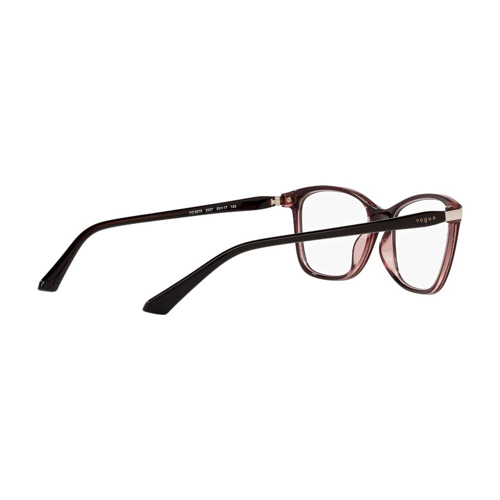 Lentes &Oacute;pticos Top Brown/pink Vogue Eyewear image number 8.0