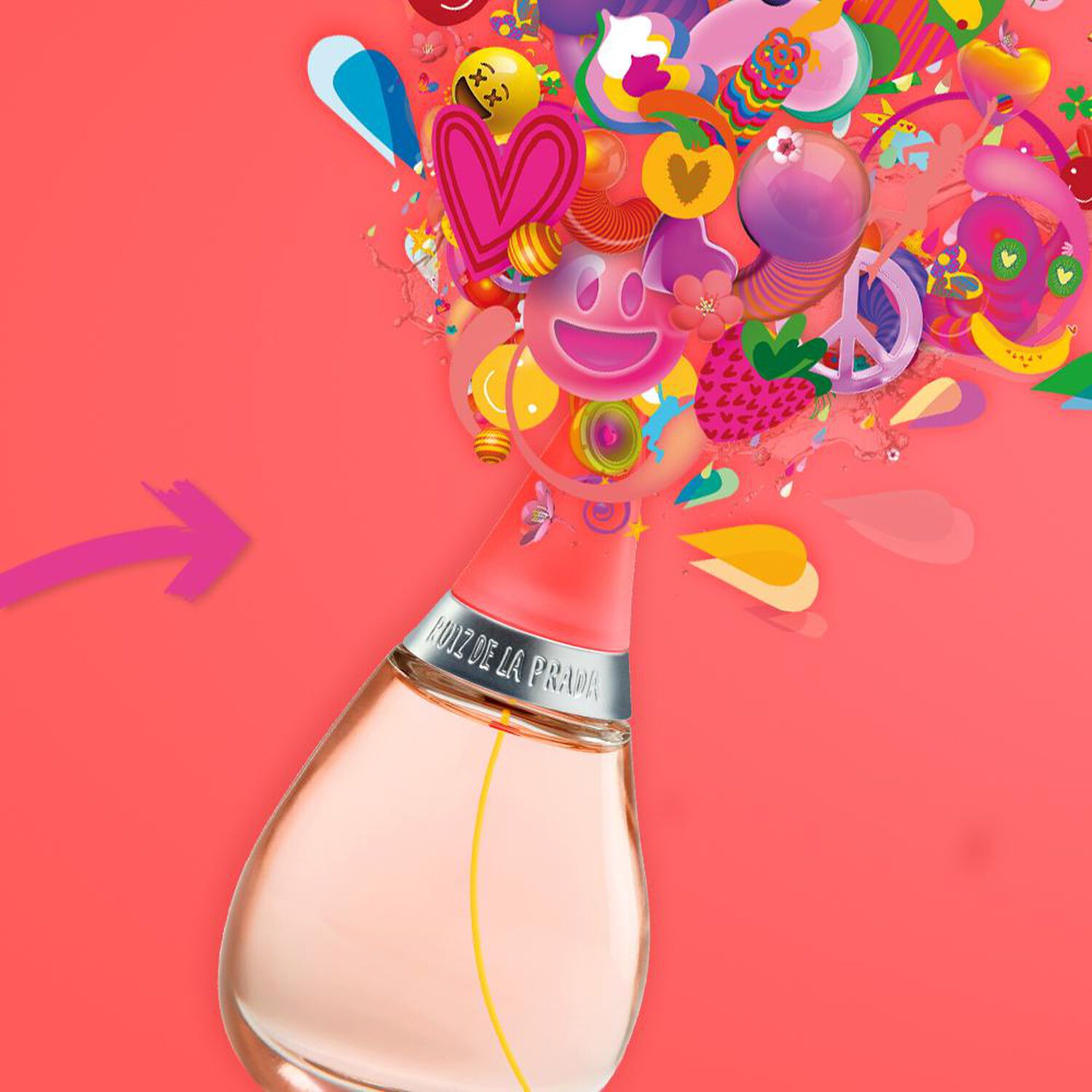 Set De Perfumer&iacute;a Mujer Gotas De Color Agatha Ruiz De La Prada / 50 Ml / Edt + Megaspritzer 10 Ml image number 5.0
