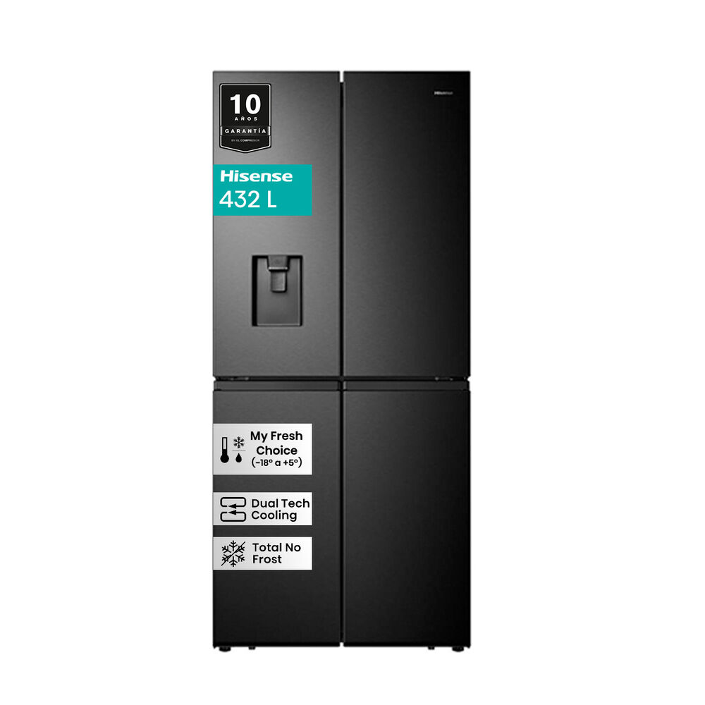 Refrigerador Side by Side Hisense RQ-56WCD / No Frost / 432 Litros / A+ image number 0.0