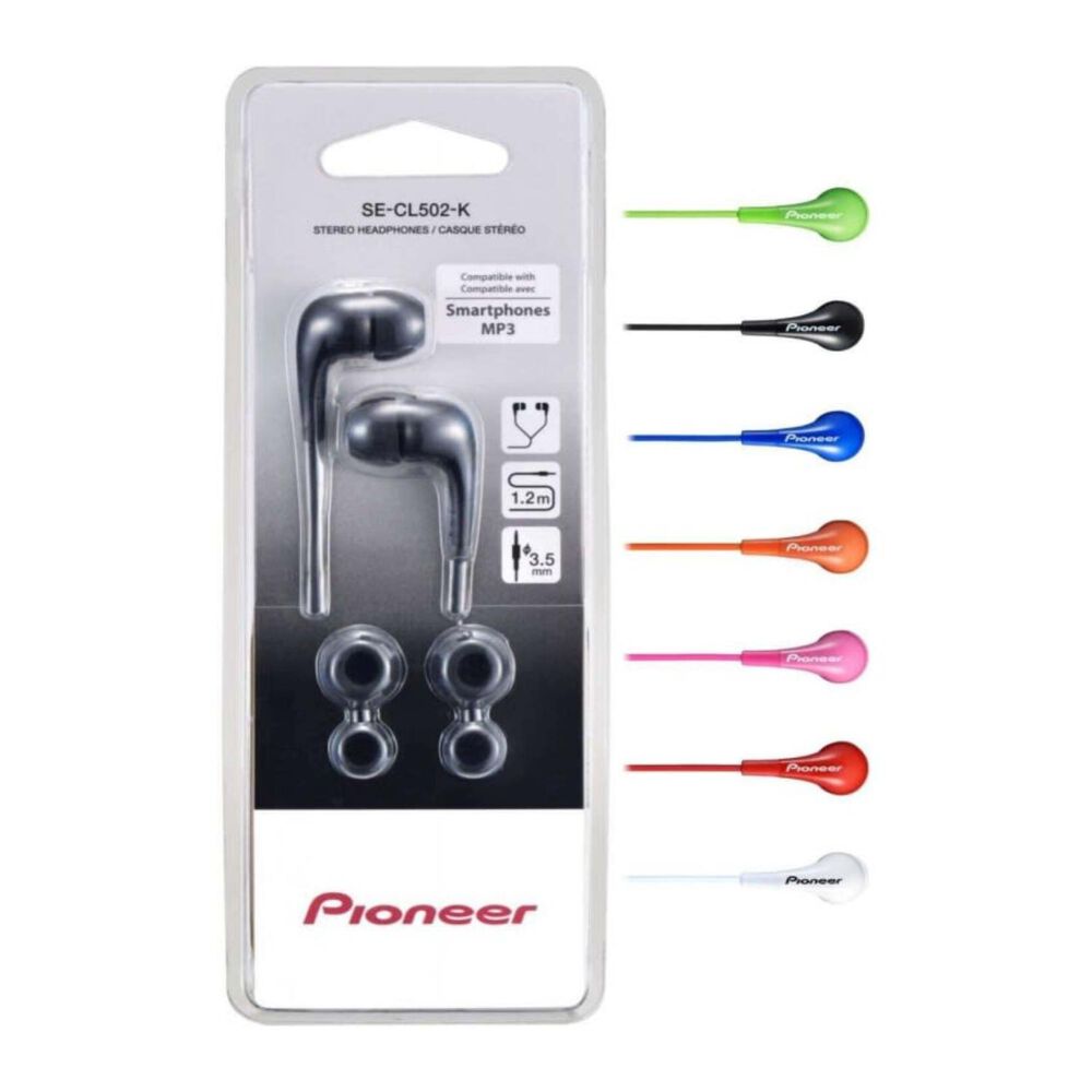 Audifonos In Ear Jack 3.5mm 1.2m Negro Se-cl502 image number 2.0