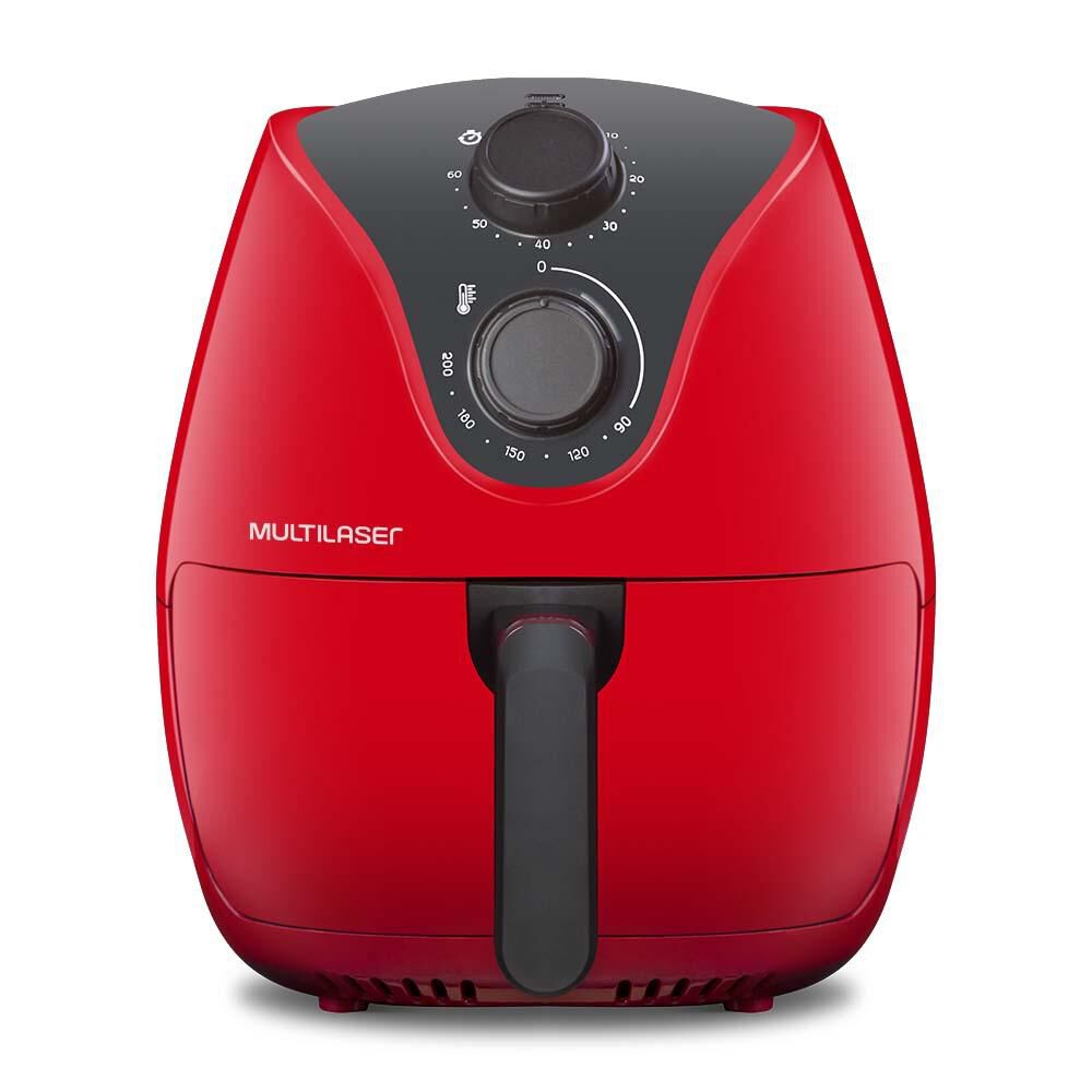Air Fryer Multilaser 4 Litros Roja 1500w Ce084 image number 0.0