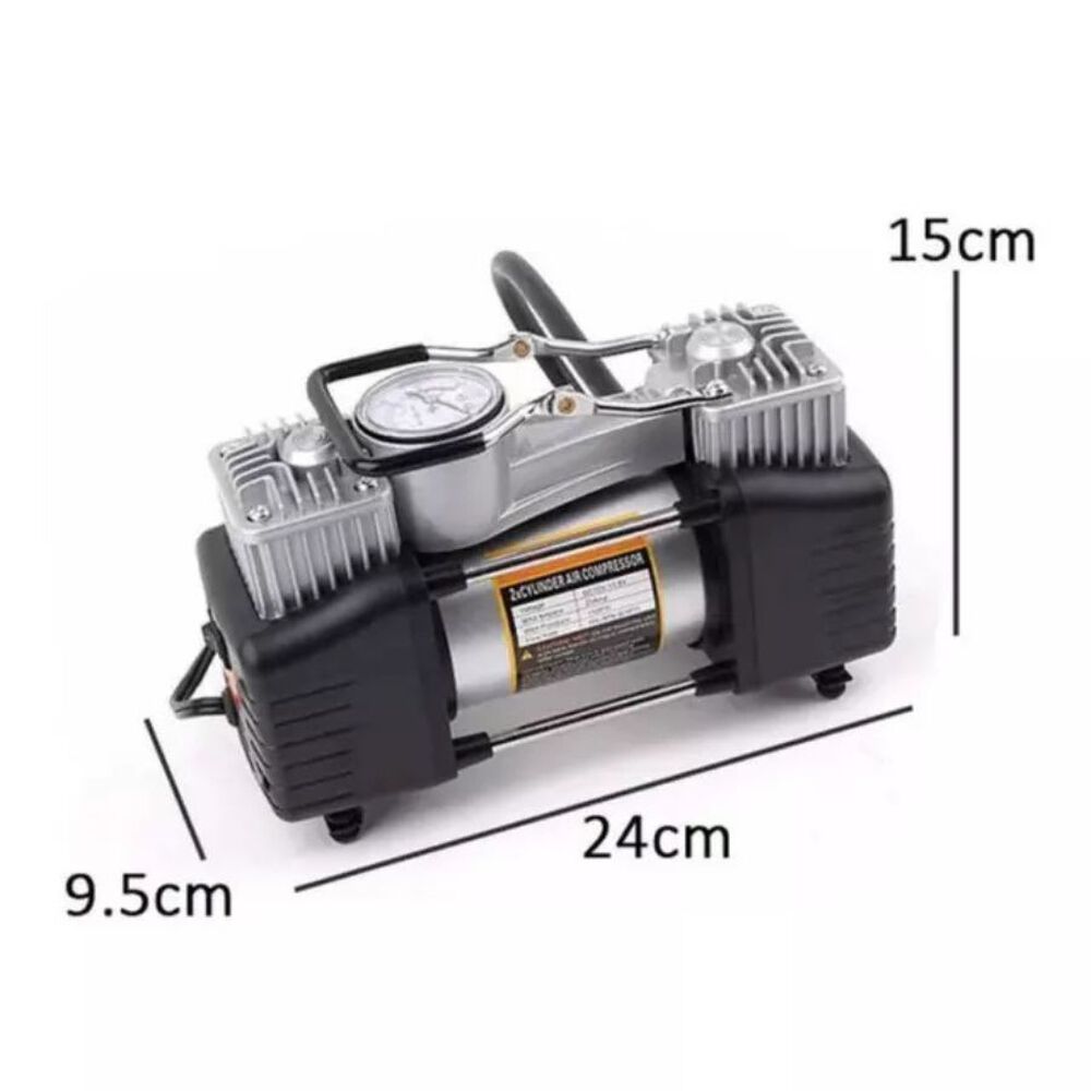 Compresor De Aire Port&aacute;til Para Carro Moto 150psi 12v image number 2.0
