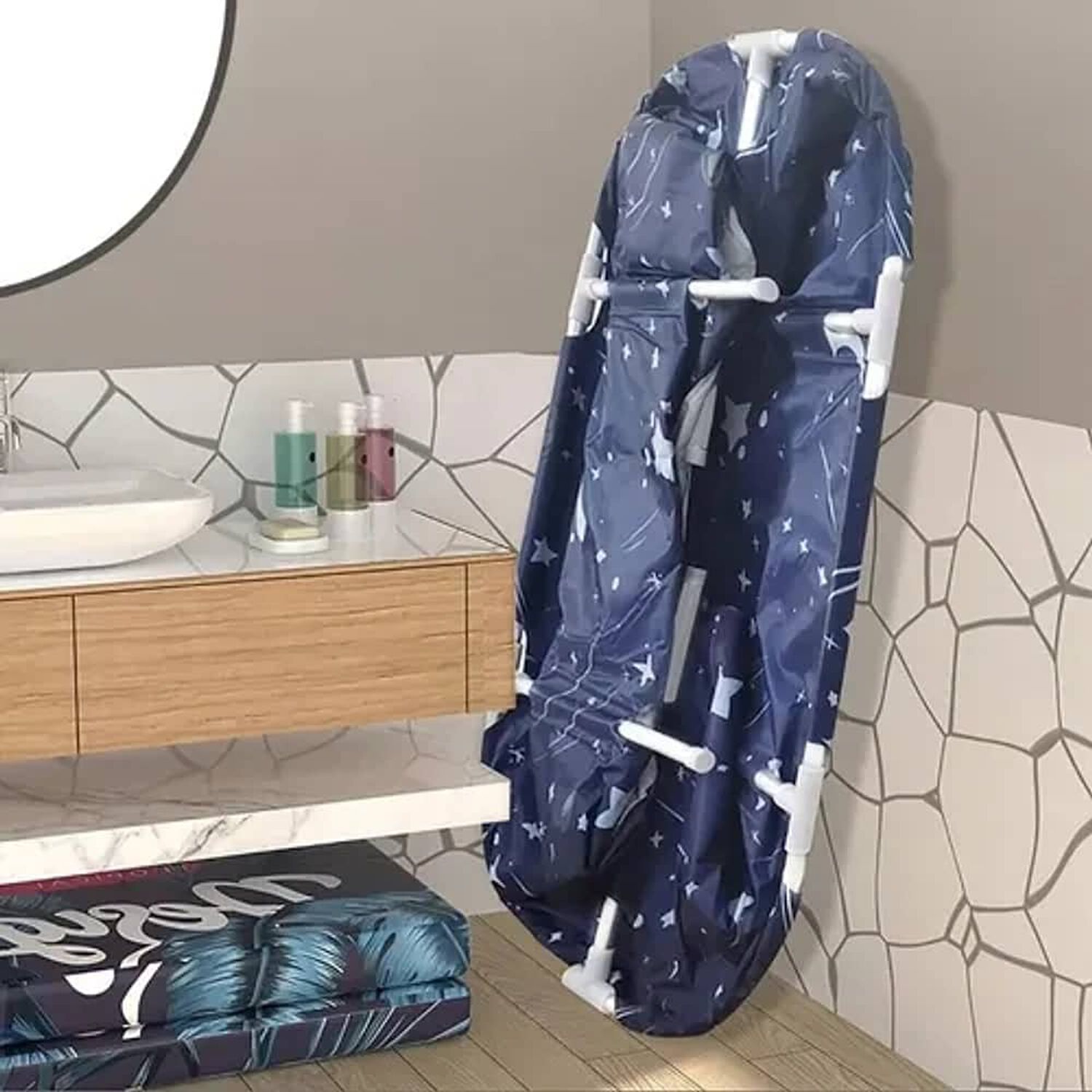 Ba&ntilde;era Plegable Adultos Ni&ntilde;os 120x55cm Spa Portatil image number 4.0