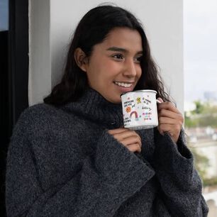 Taza Enlozada