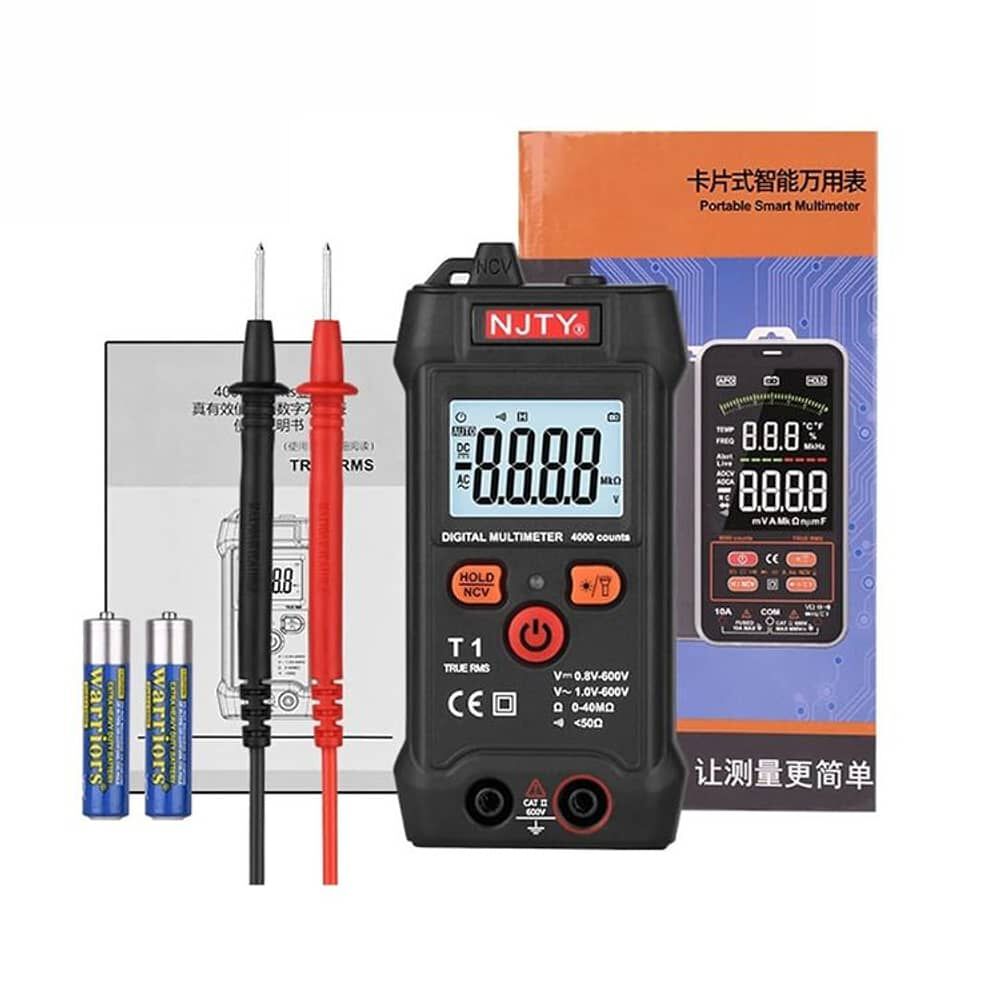 Tester Mult&iacute;metro Digital Inteligente Amperaje Y Voltaje T1 image number 2.0