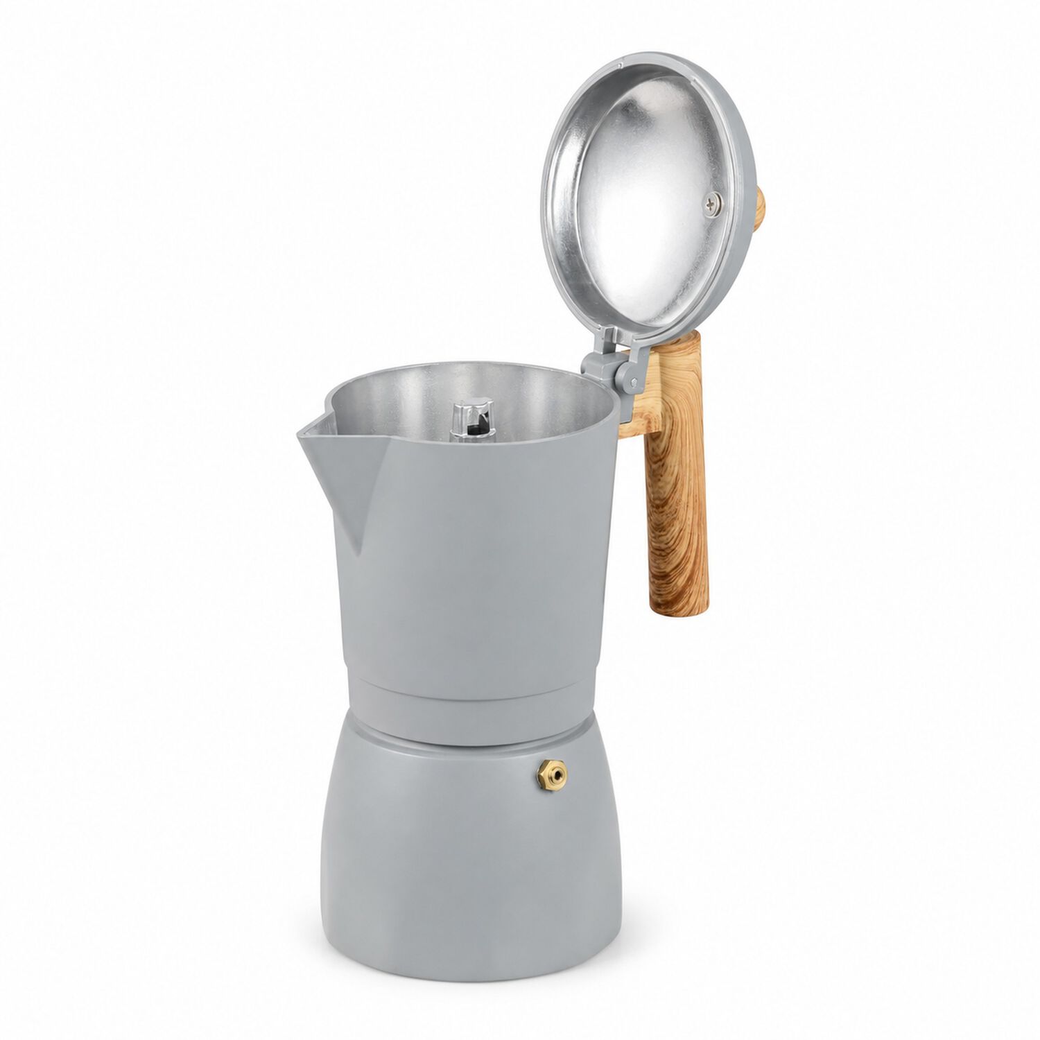 Cafetera Italiana Bergner Premium Desmontable 480ml image number 3.0