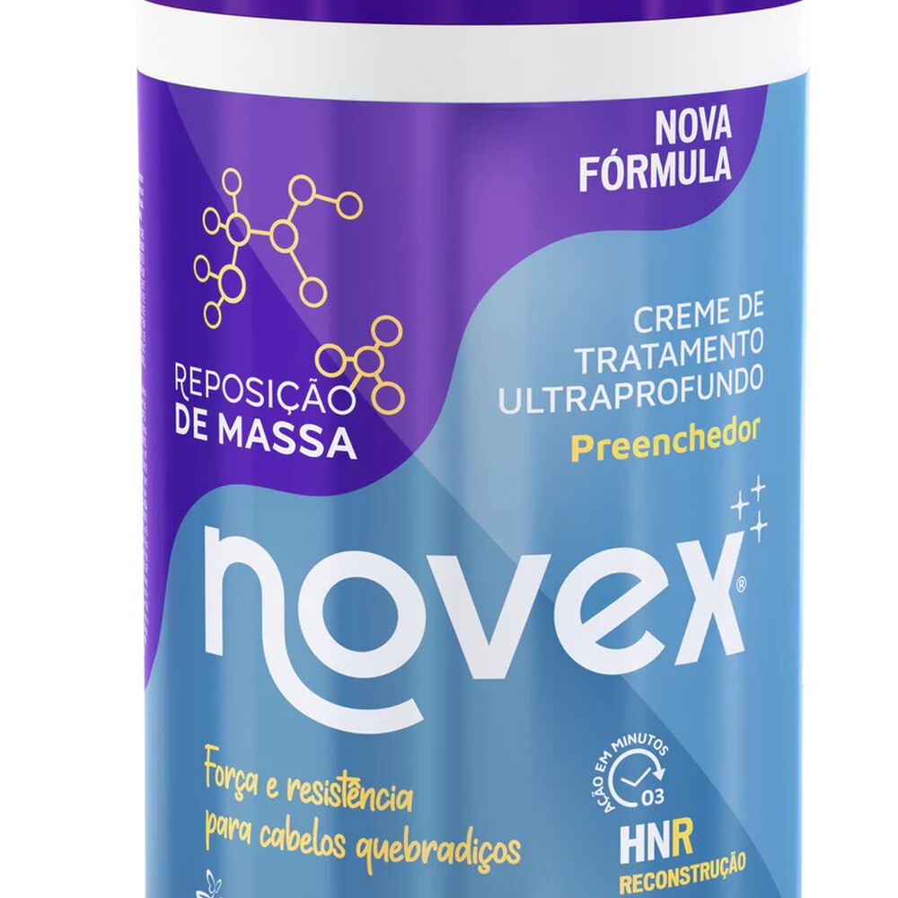 Crema Tratamiento Reposicion De Masa 400g Novex image number 0.0