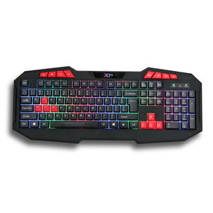 Teclado Gamer Pc Usb Iluminaci&oacute;n Rgb Warlock 2 - Ps