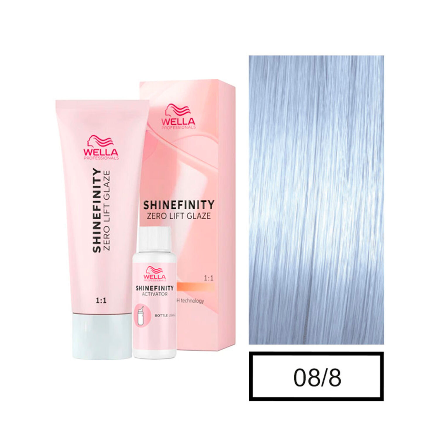 Wella - Tintura Shinefinity Demipermanente 08/8 60ml image number 0.0