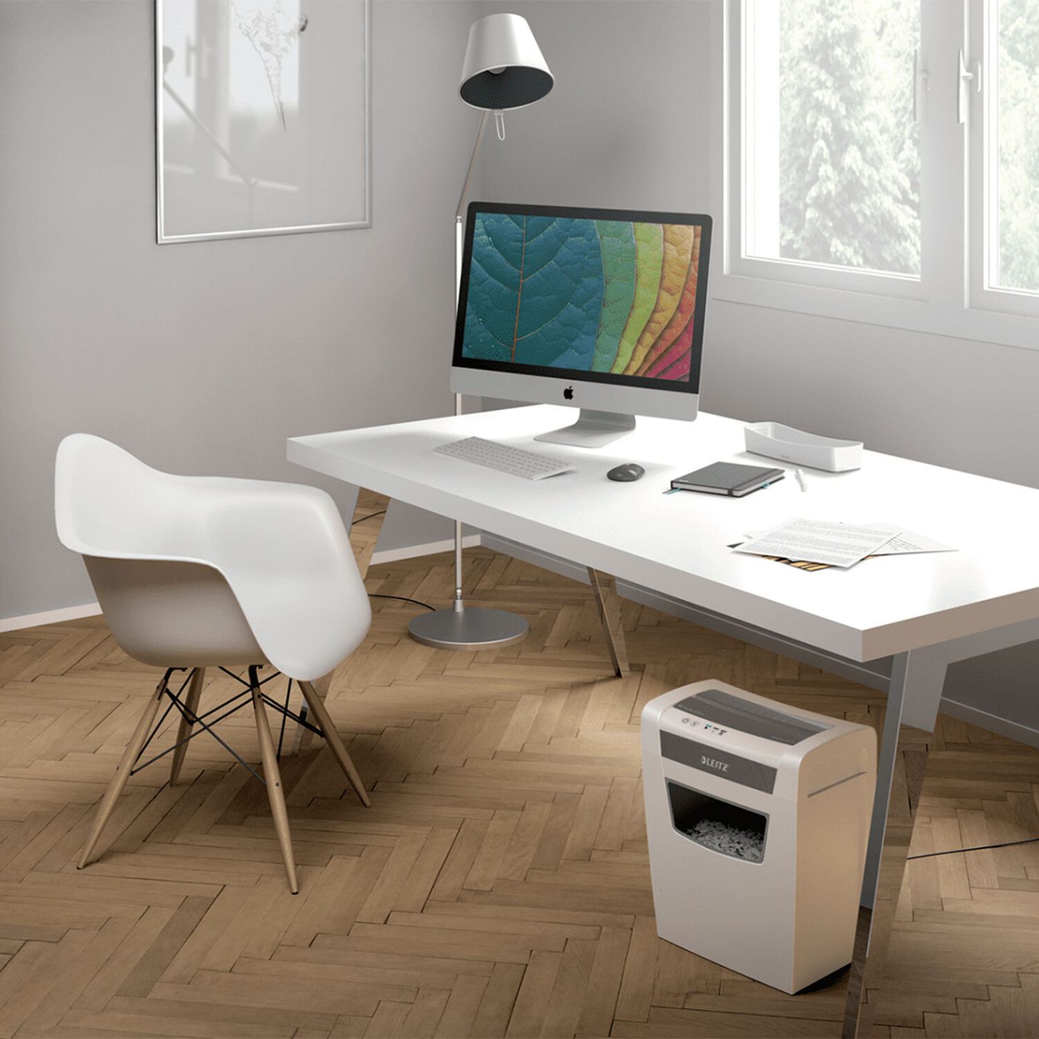 Trituradora De Papel Leitz Iq Home Office P4 Corte Confeti Capacidad 10 Hojas Papelero 23l image number 7.0