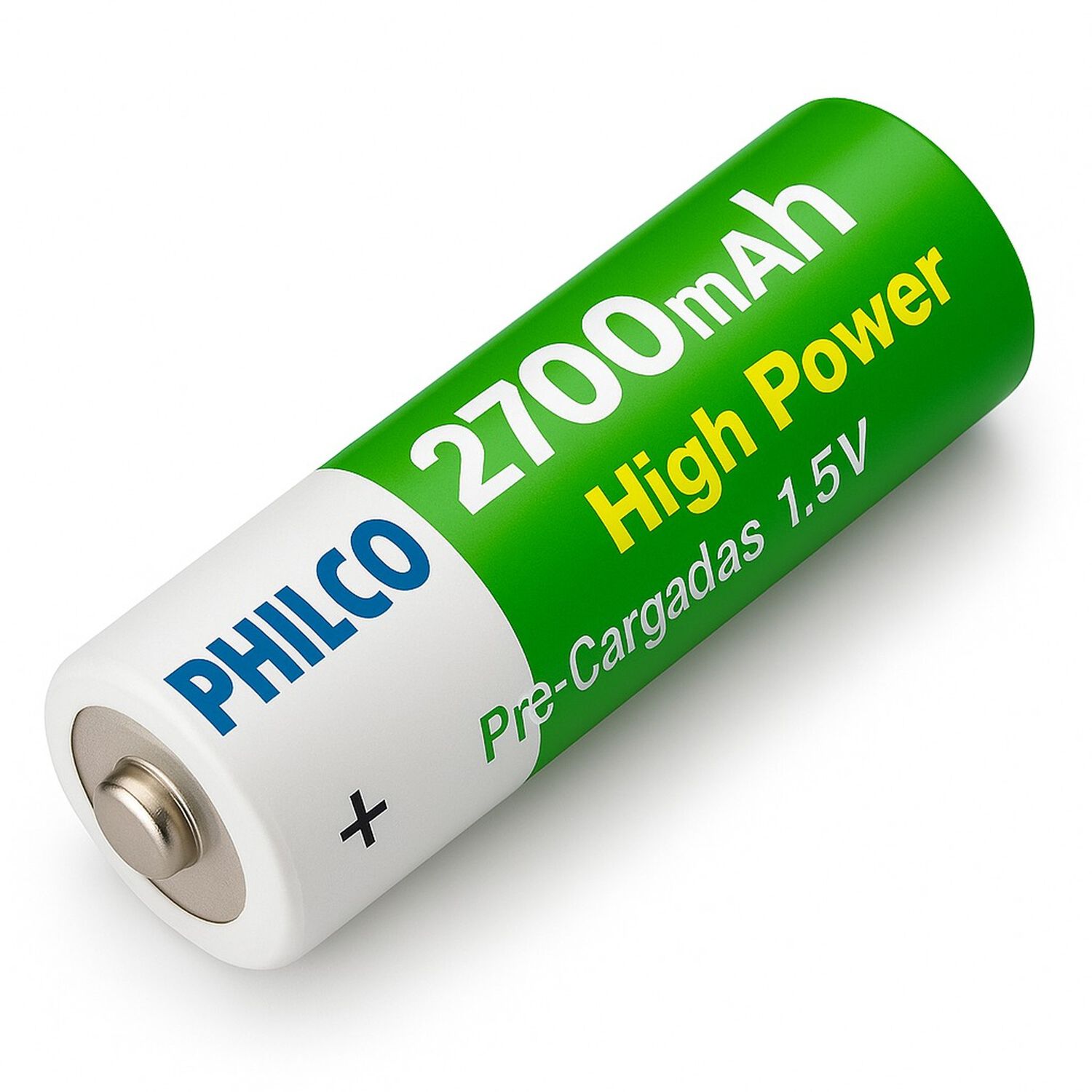 Pila Recargable Aa Precargada 2700 Mah Alta Capacidad image number 0.0