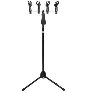 Atril Para Cuatro Micr&oacute;fonos Ajustable Taurus Tau-041