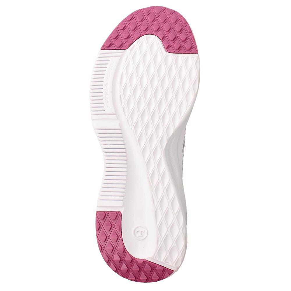 Zapatilla Running Mujer Power Harrow Plus Racer Sc Blanco image number 6.0