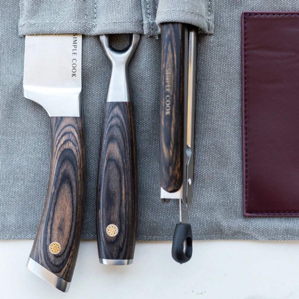 Set Estuche Accesorios Bbq Simplecook image number 5.0