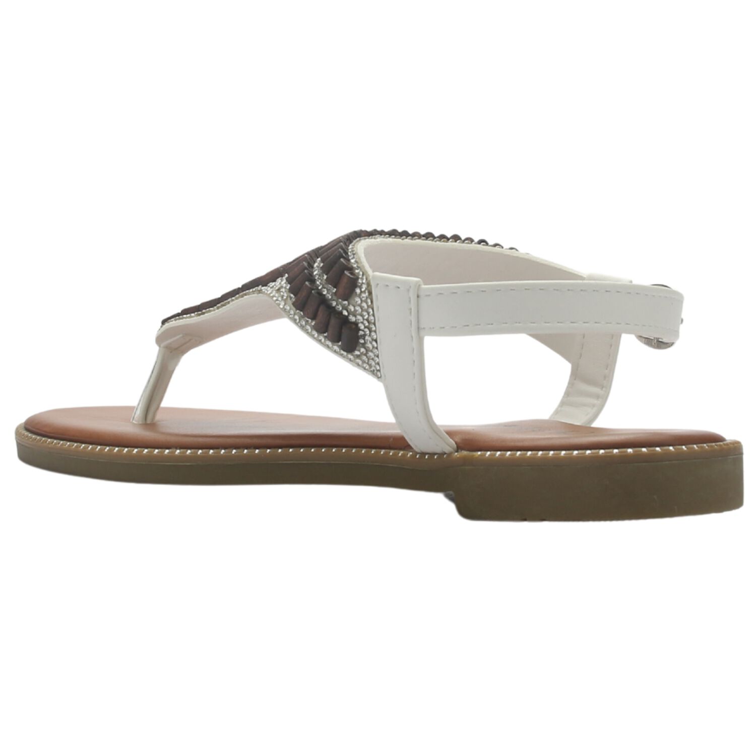 Sandalia Mujer Casual Blanco Chalada Buckel-5 image number 3.0