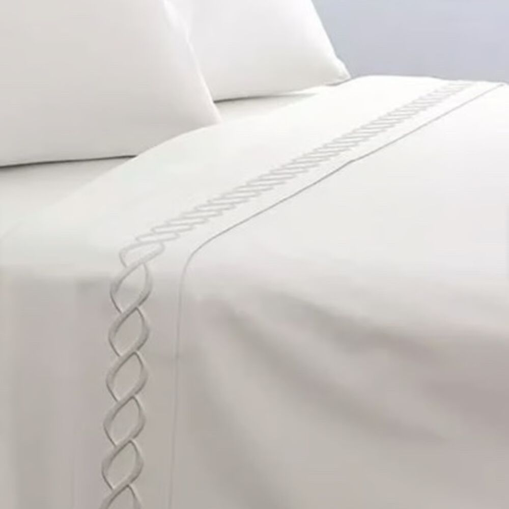 Juego De Sabanas 2.5 Plazas 210 Hilos Bordadas image number 2.0