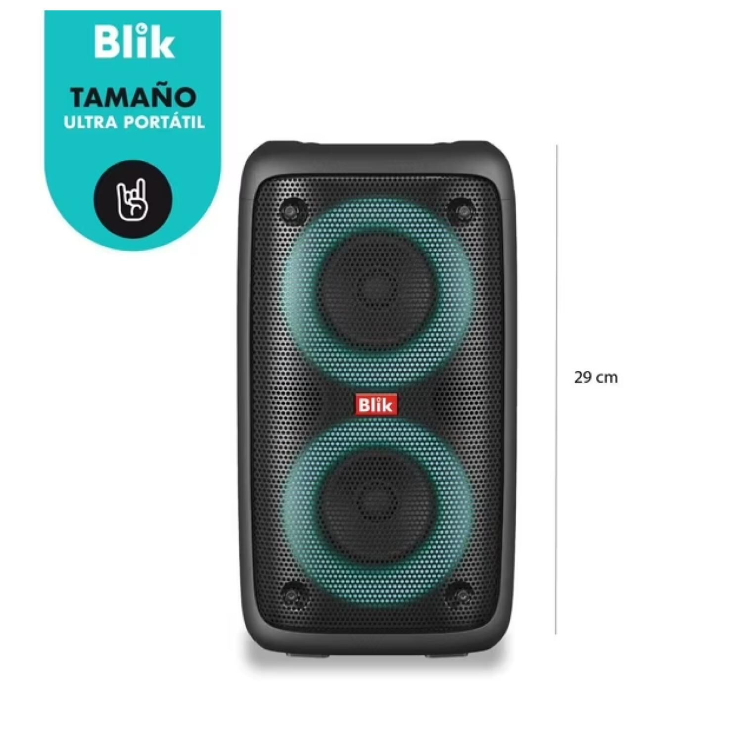 Parlante Bluetooth Microfono Karaoke 10w Voice 3 Blik image number 1.0
