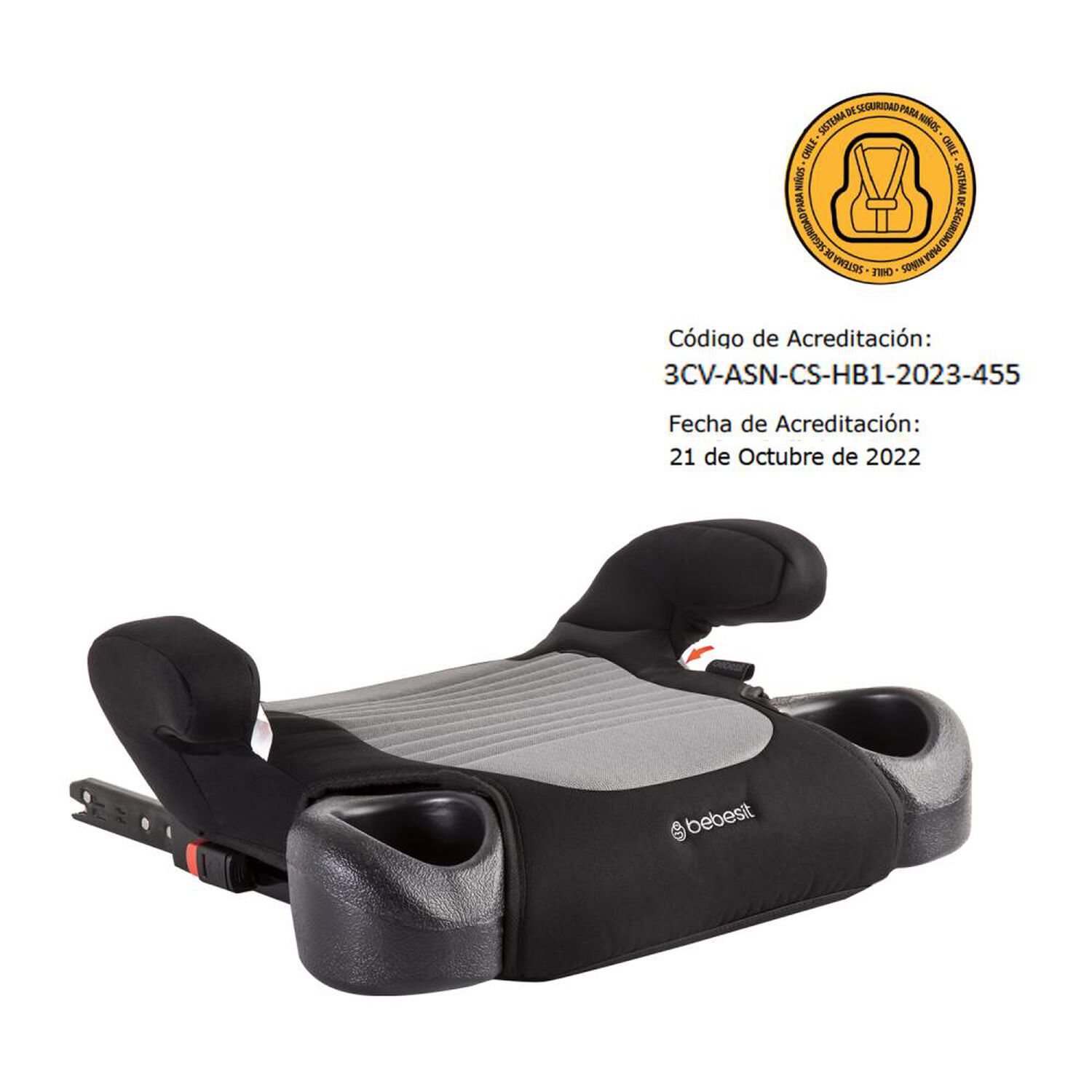 Alzador Bebesit Isofix Rojo image number 6.0