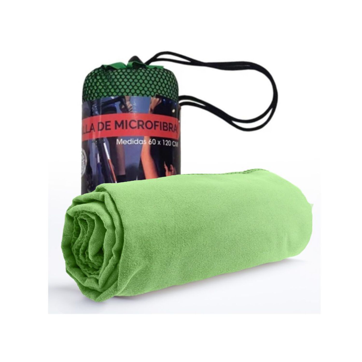 Toalla Microfibra Pro Outdoor Verde image number 0.0