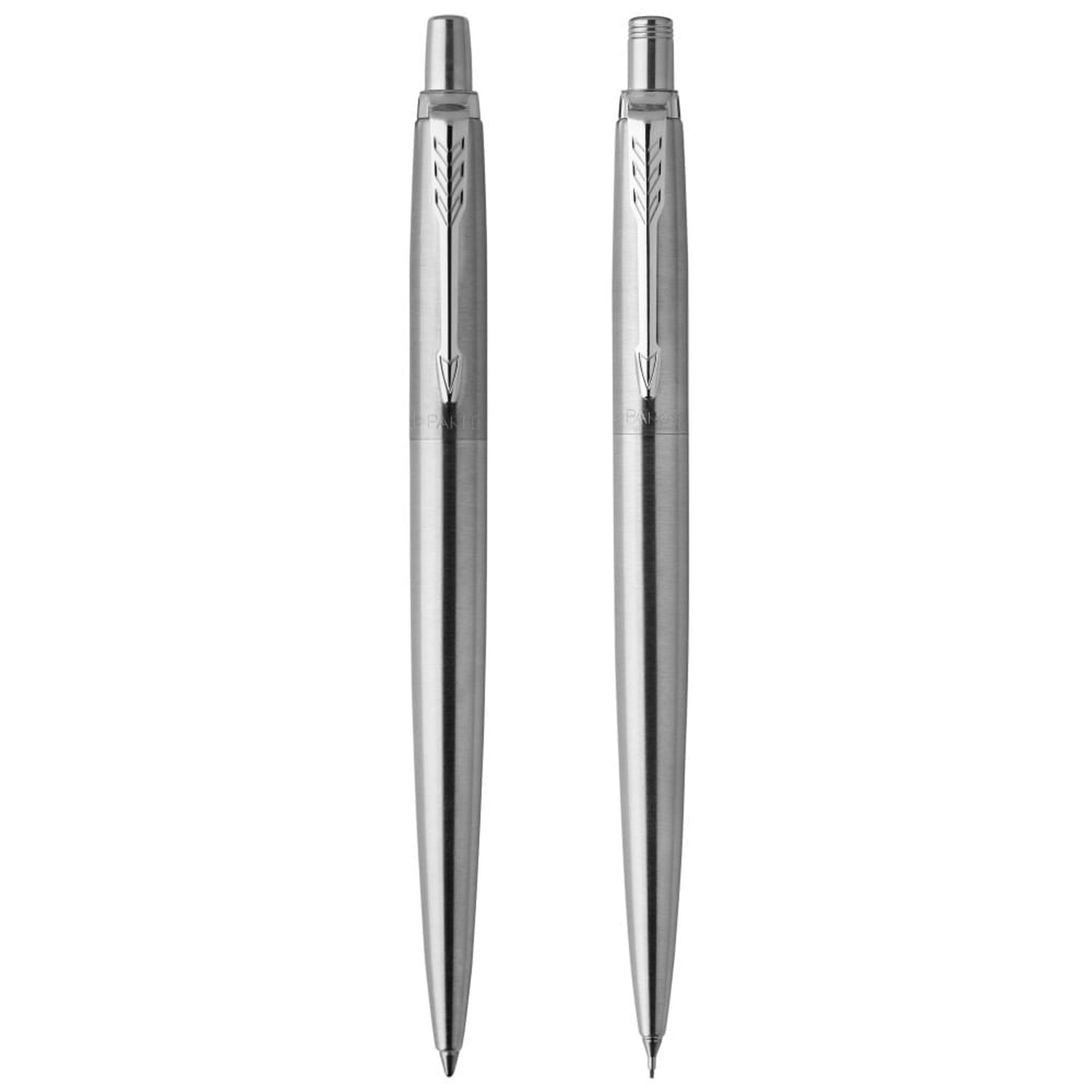 Parker Jotter Set Bol&iacute;grafo + Portaminas Acero Inoxidable Borde Cromado image number 0.0