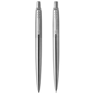 Parker Jotter Set Bol&iacute;grafo + Portaminas Acero Inoxidable Borde Cromado