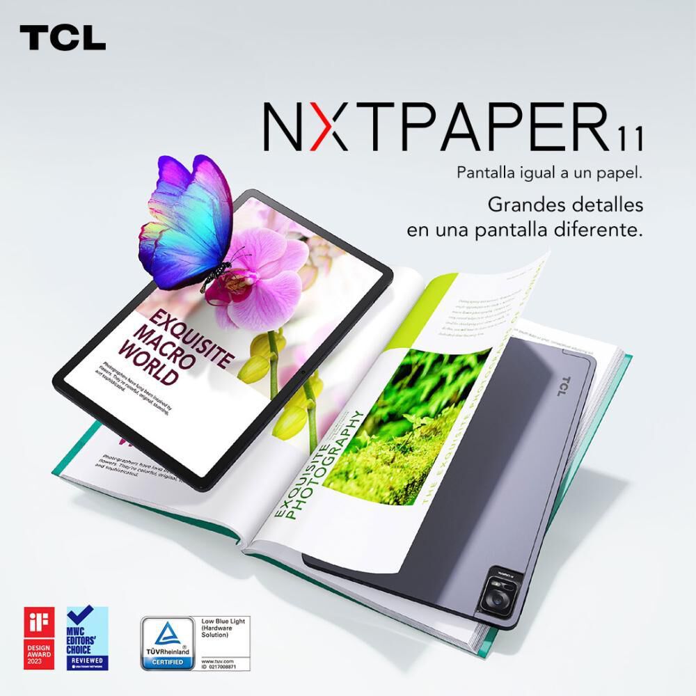 Tablet 10,95" TCL Nxtpaper 11 / 4 GB RAM / 128 GB image number 1.0