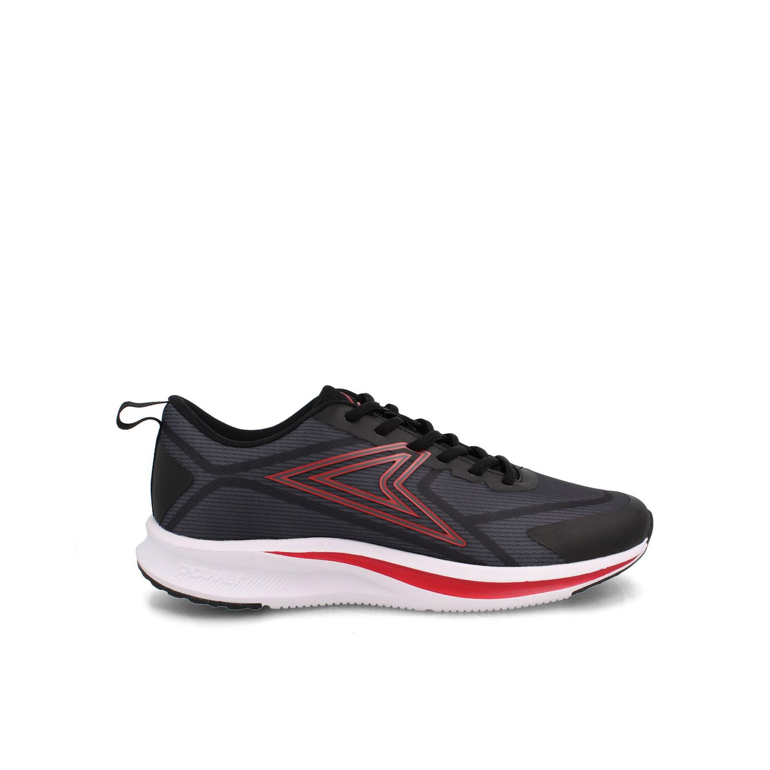 Zapatilla Hombre Power Harrow Plus Excite Running Negro image number 0.0