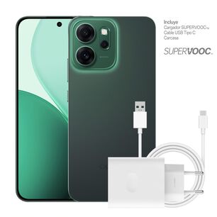 Smartphone Oppo Reno14F / 5G / 256 GB / Verde / Liberado