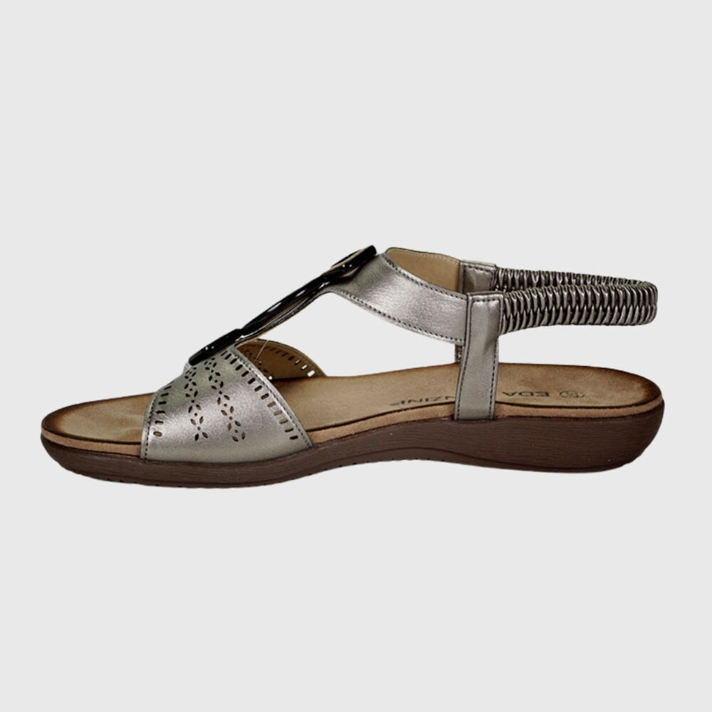 Sandalia Milus Plateado image number 3.0