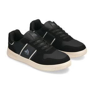 Zapatilla Urbana Hombre The King's Polo Club Black