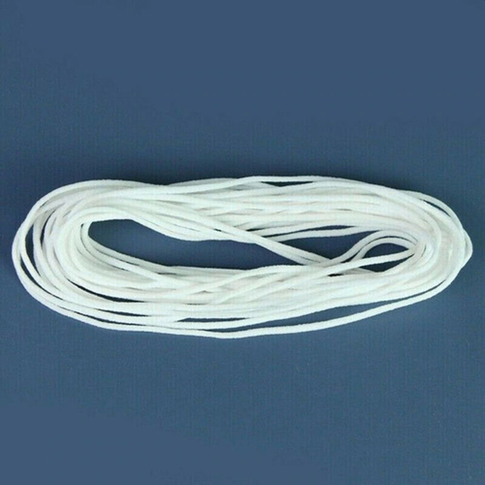 100 Mt Elástico Forrado 3mm Ideal Para Fabricar Mascarillas image number 1.0