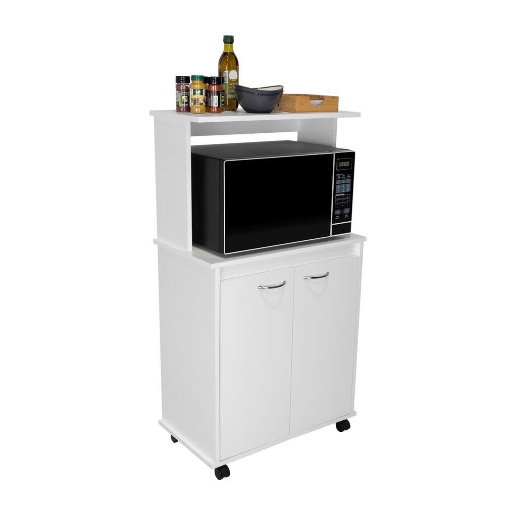 Mueble Microondas 2 Puertas Fm-010b Blanco image number 1.0