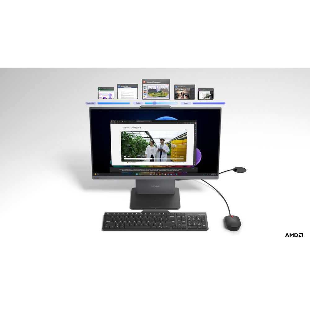 Aio Desktop Thinkcentre Neo 55a Gen6 Amd Ryzen 7 16gb Ram 512gb Ssd 23.8" image number 9.0