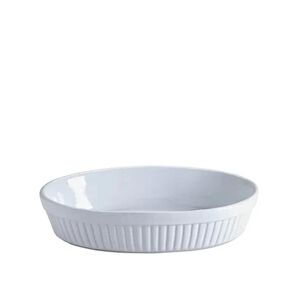 Fuente Classic Collection Ovalada Blanca 28 Cms