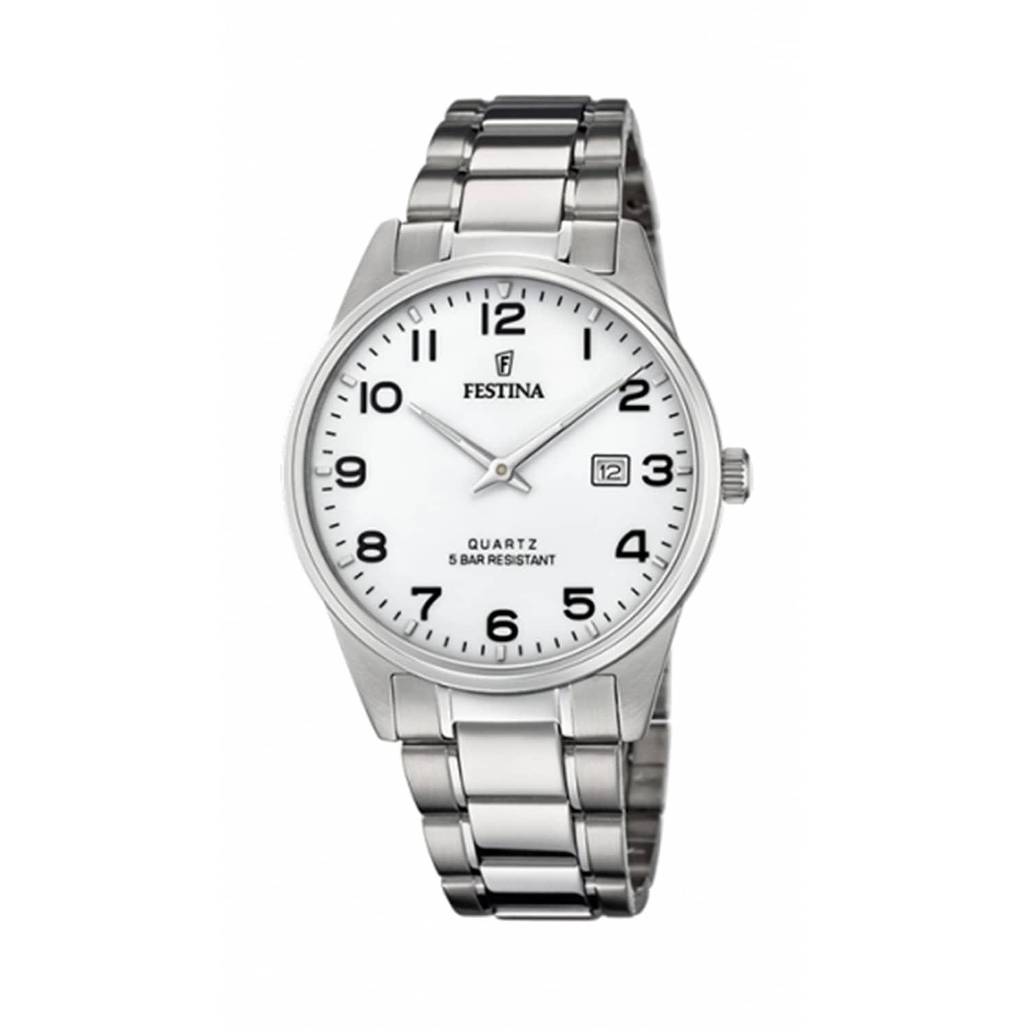 Reloj F20511/1 Festina Plateado Hombre Acero Cl&aacute;sico image number 0.0
