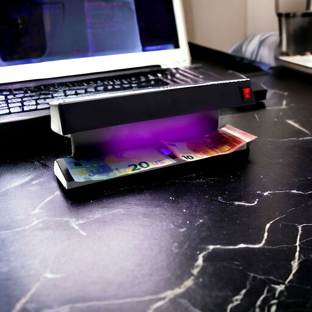 Detector De Billetes Falsos Con Doble Luz Ultra Violeta 6w image number 5.0