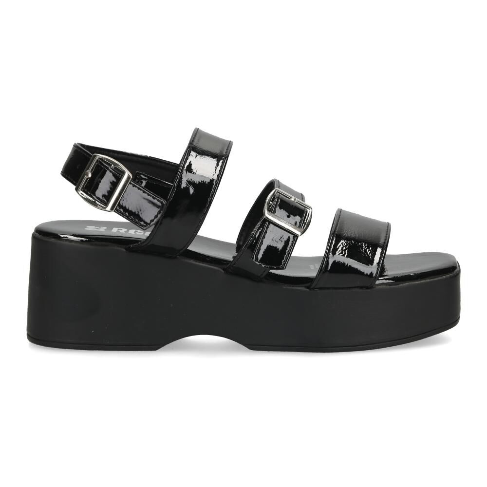 Sandalia Mujer Rolly Go Black image number 2.0