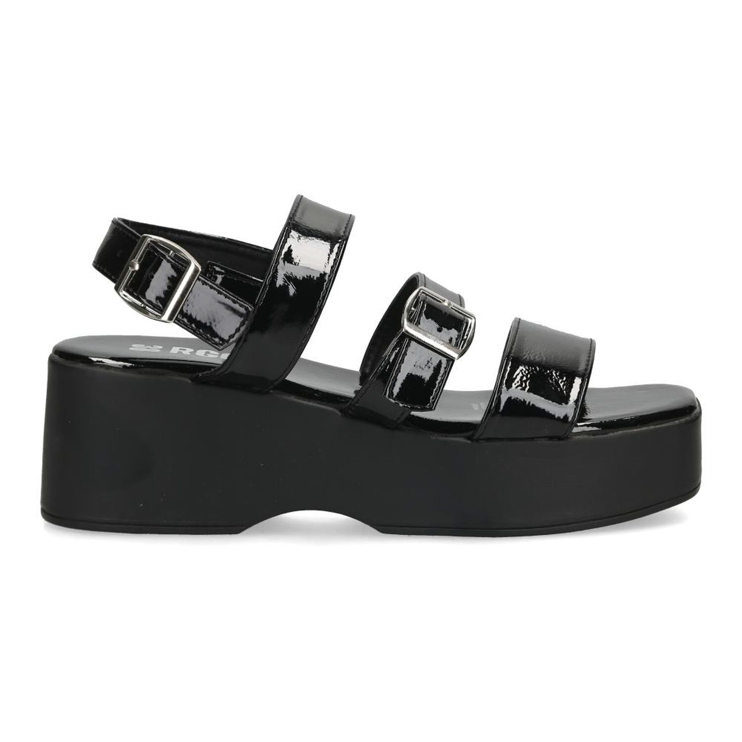 Sandalia Mujer Rolly Go Black image number 2.0