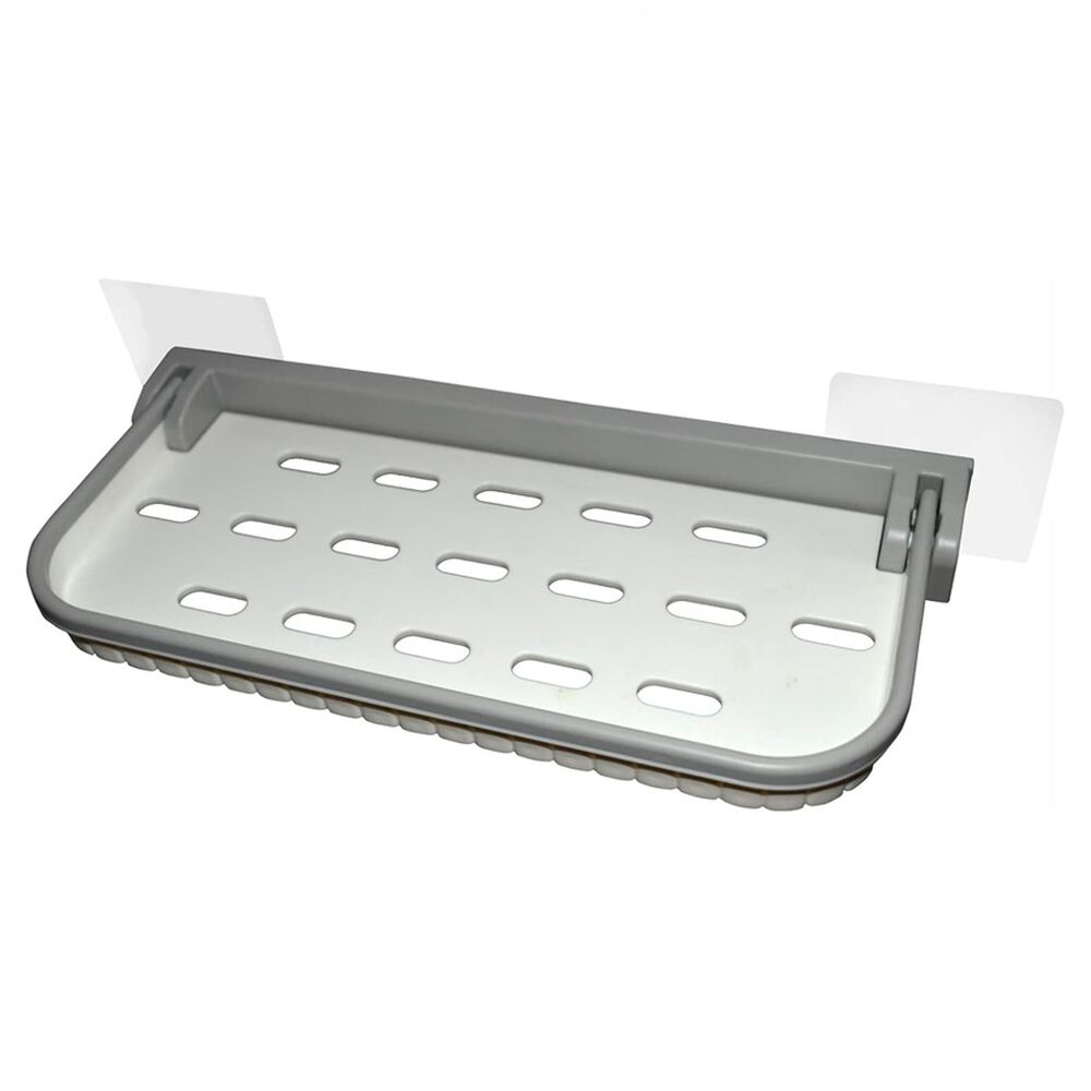 Repisa Estante De Ba&ntilde;o Plegable De Pared Cocina Toallero image number 0.0