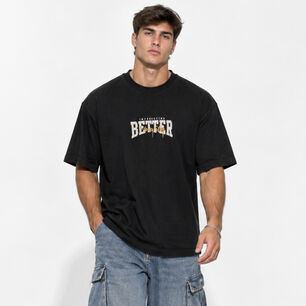 Polera Urbana Hombre Oversize Dise&ntilde;o Casual