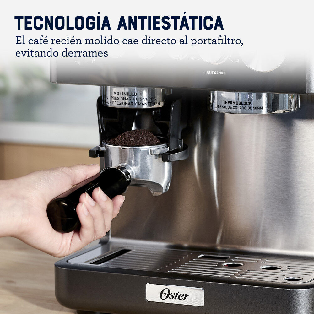 Cafetera Espresso Oster Perfect Brew Bvstem7301 image number 6.0
