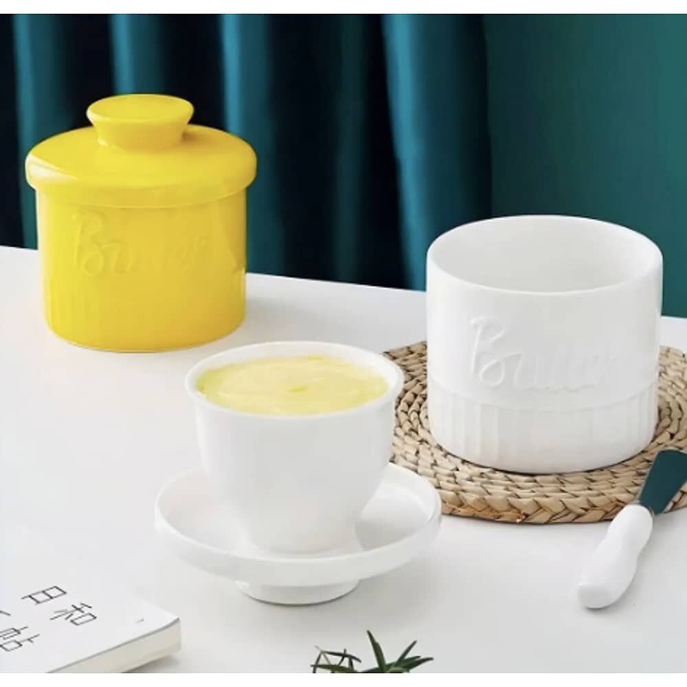 Mantequillera Francesa De Cer&aacute;mica image number 3.0