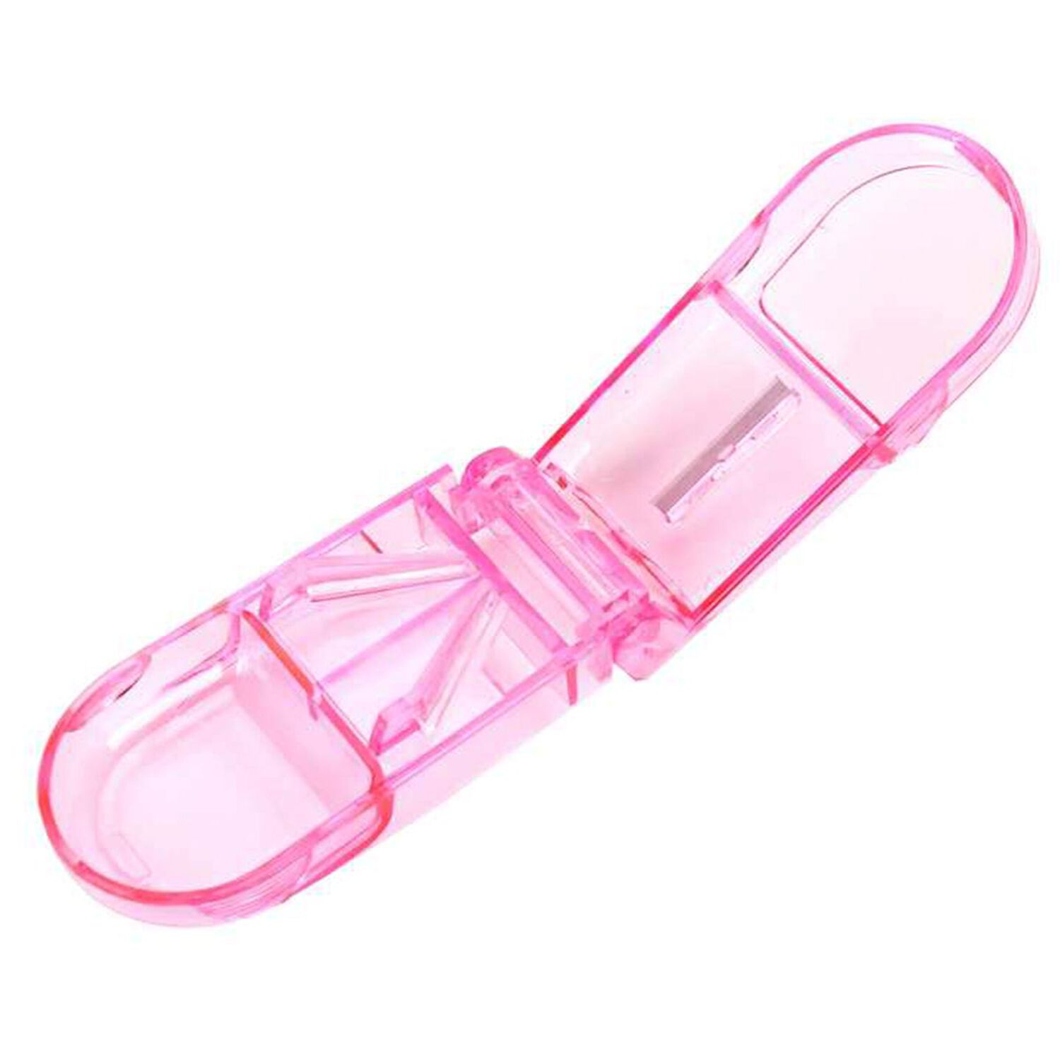 Pastillero Organizador Cortador Dosificador Pastilla Oneder Rosa image number 0.0