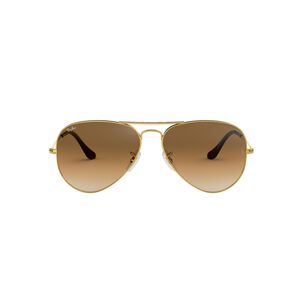 Lentes De Sol Aviator Gold Brown Ray-ban