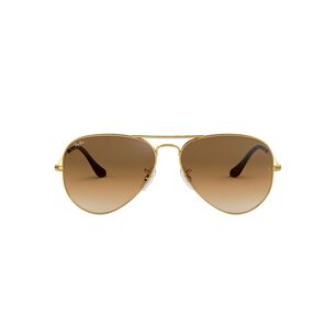 Lentes De Sol Aviator Gold Brown Ray-ban