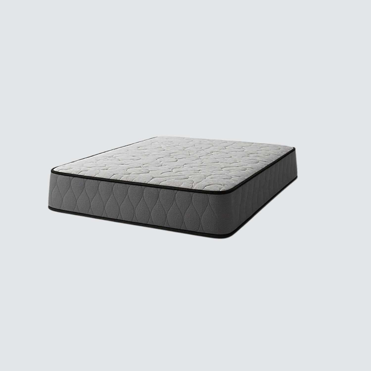 Colchon Hipnos 2.0 Plaza Resorte Bonell Altura 25 Cm Gris /blanco image number 1.0
