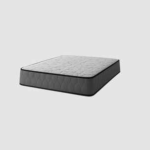 Colchon Hipnos 2.0 Plaza Resorte Bonell Altura 25 Cm Gris /blanco