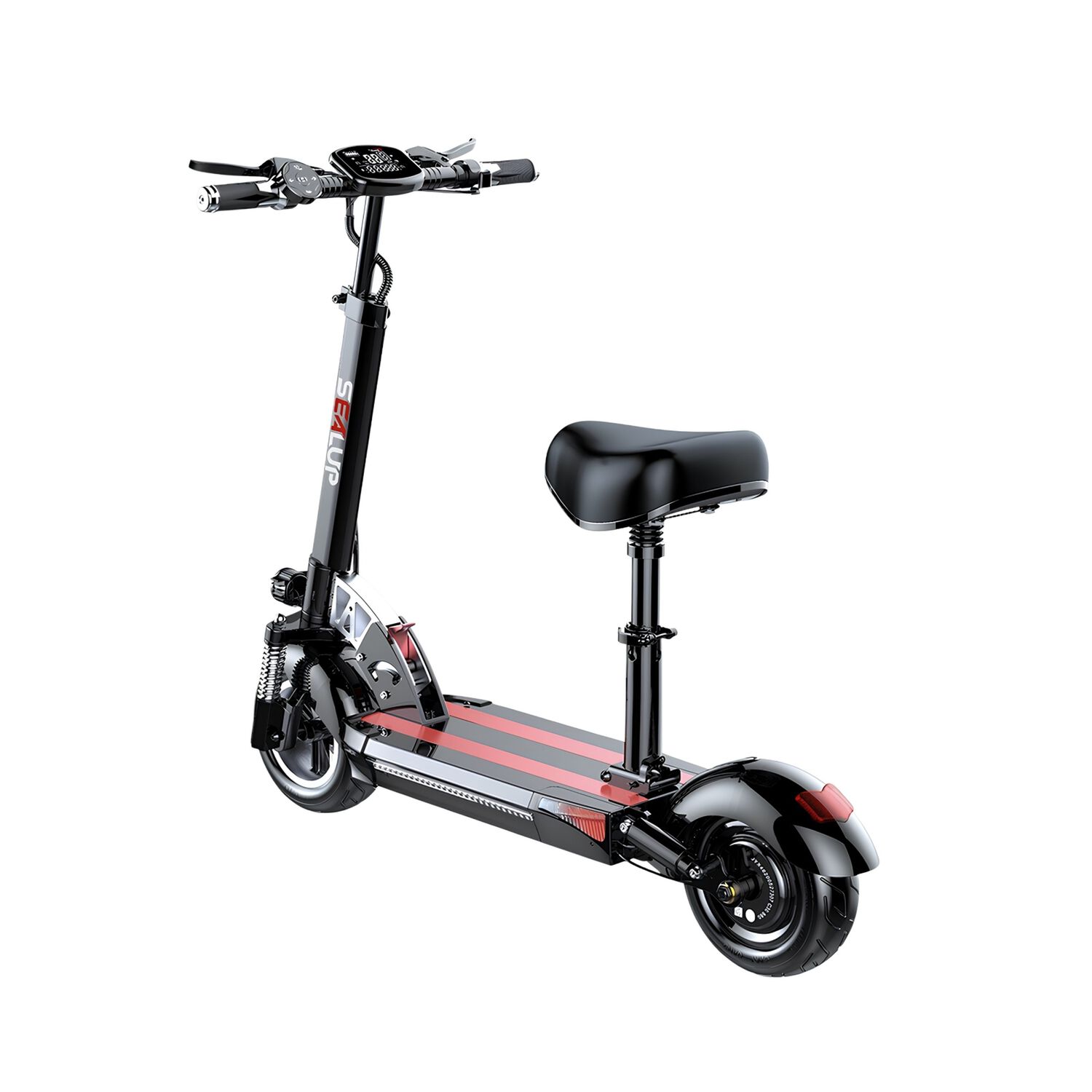 Scooter Adulto El&eacute;ctrico Flash 48v 500w 80km Aluminio Negro image number 8.0